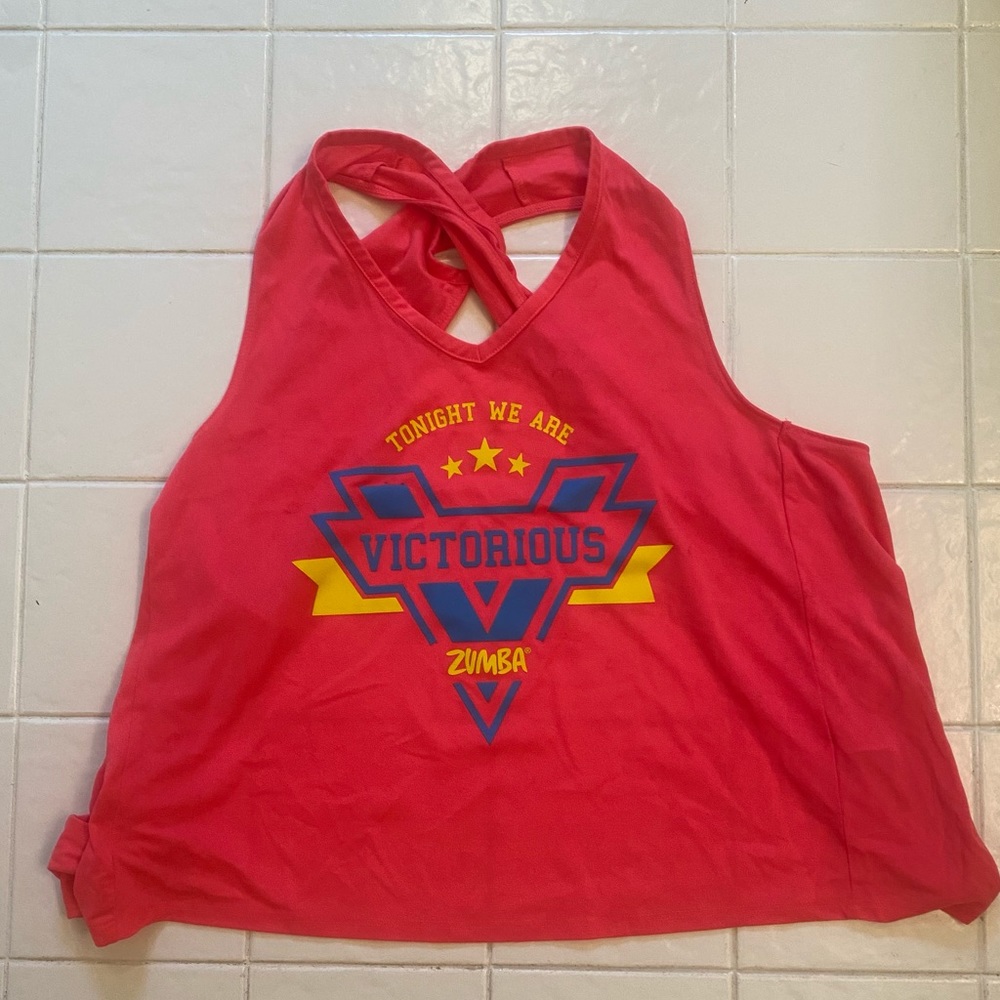 Open Flowy Zumba Tank Top